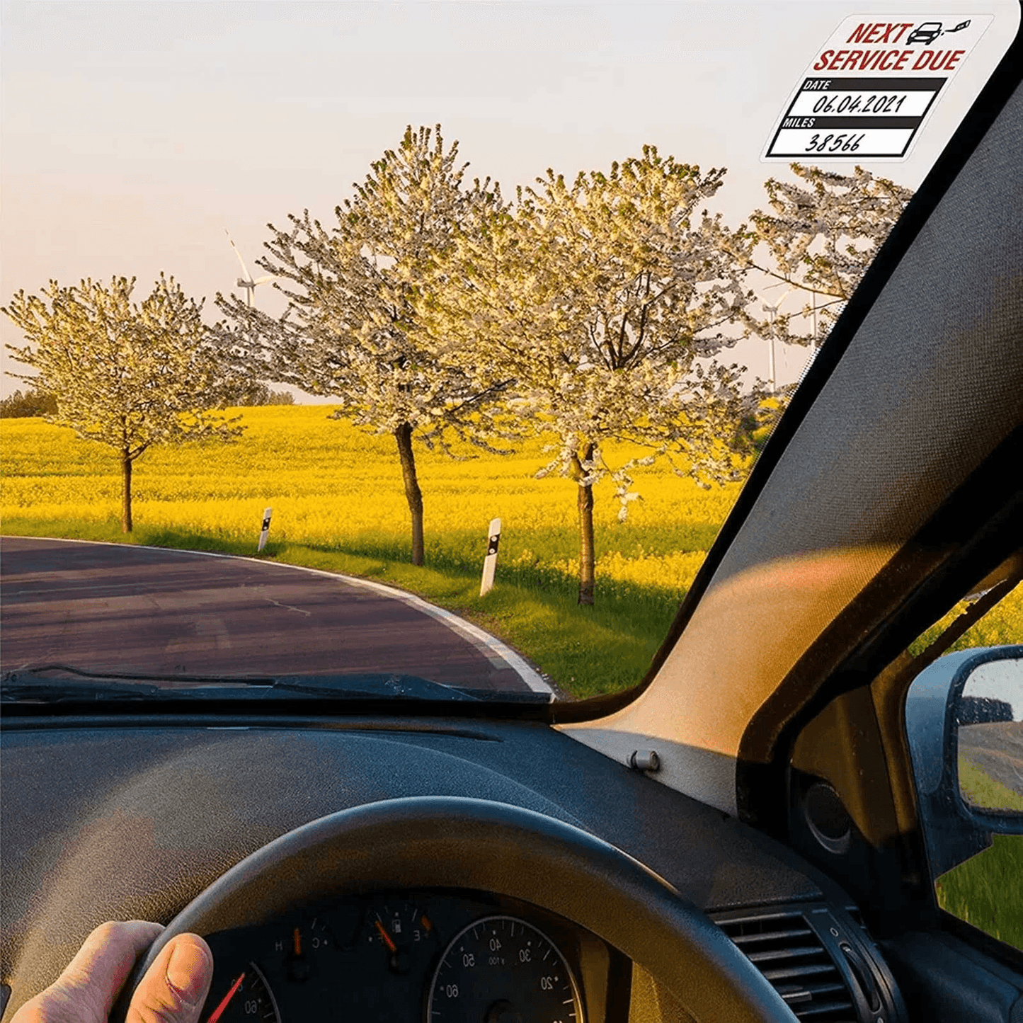 300 Oil Change Service Reminder Stickers Clear Window Lite Pack Waterproof Writable Labels For Auto 7
