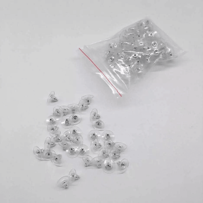 Earring Backs Posts, Silver Backings Stopper Ear Ring Jewelry Nut