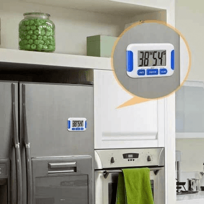 Digital Kitchen Timer With Magnetic Backing Large LCD Display Countdown Function And Loud Alarm 4