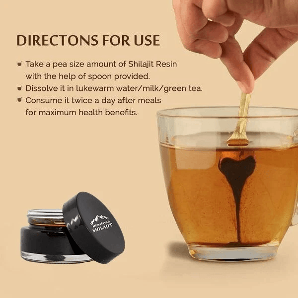 Pure Himalayan Shilajit Soft Resin Organic Extremely Potent Fulvic Acid Supplement For Energy Vital