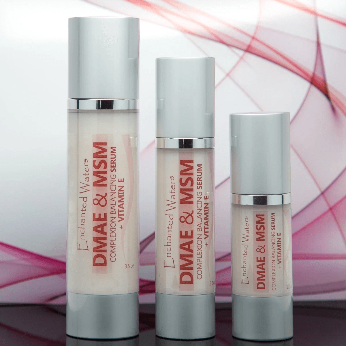 DMAE & MSM Facial Serum Natural Organic Skin Firming Anti-Aging Cream for Wrinkles, Pores Collagen Boosting Skincare