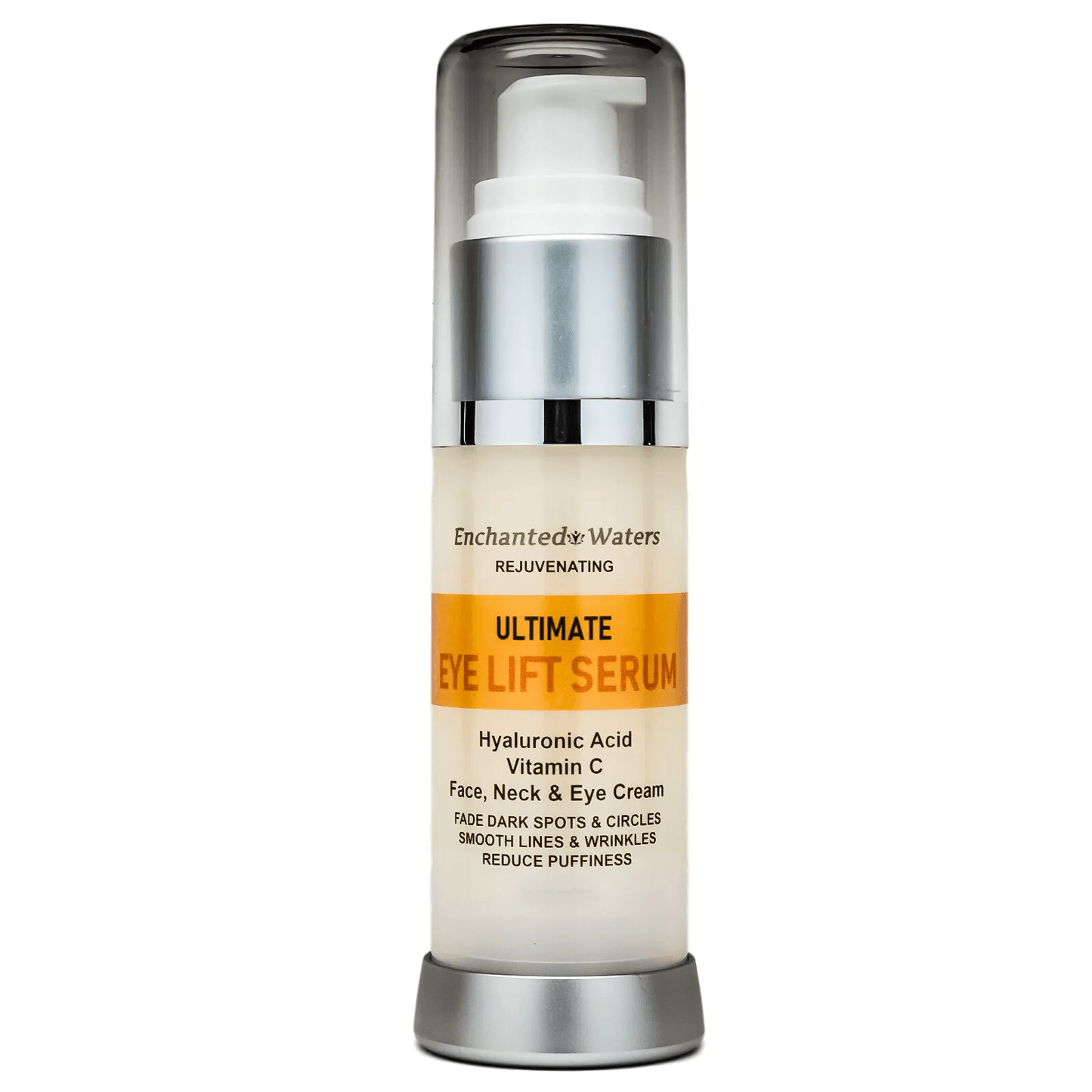 Anti Aging Eye Serum with Hyaluronic Acid & Vitamin C, Reduces Bags, Crows Feet & Firms Delicate Skin