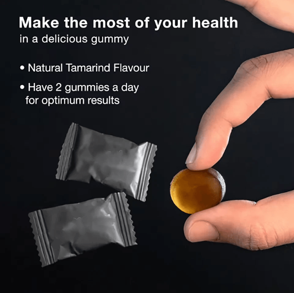 Organic Himalayan Shilajit GOLD Gummies Fulvic Acid Supplement For Vitality 3