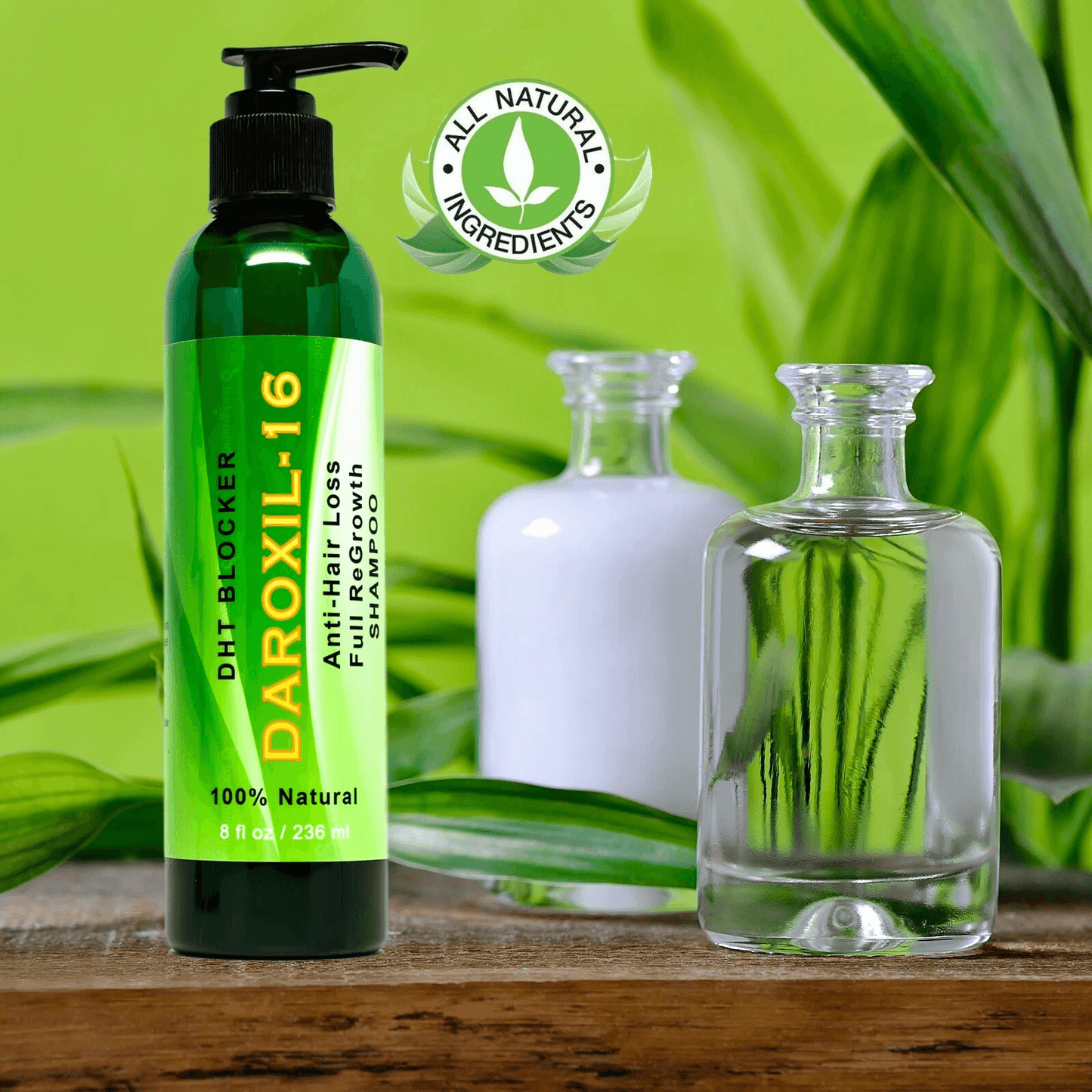 Best Fastest Hair Loss ReGrowth Anti-Thinning Shampoo, 16 Organic Oils for Men & Women