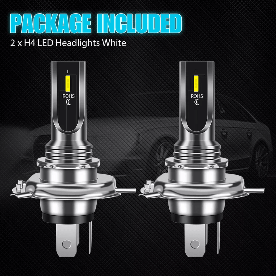 LED Combo LED Fog Driving Light Bulb Kit Super Bright White Bulbs For Fog DRL  Driving Visibility 1