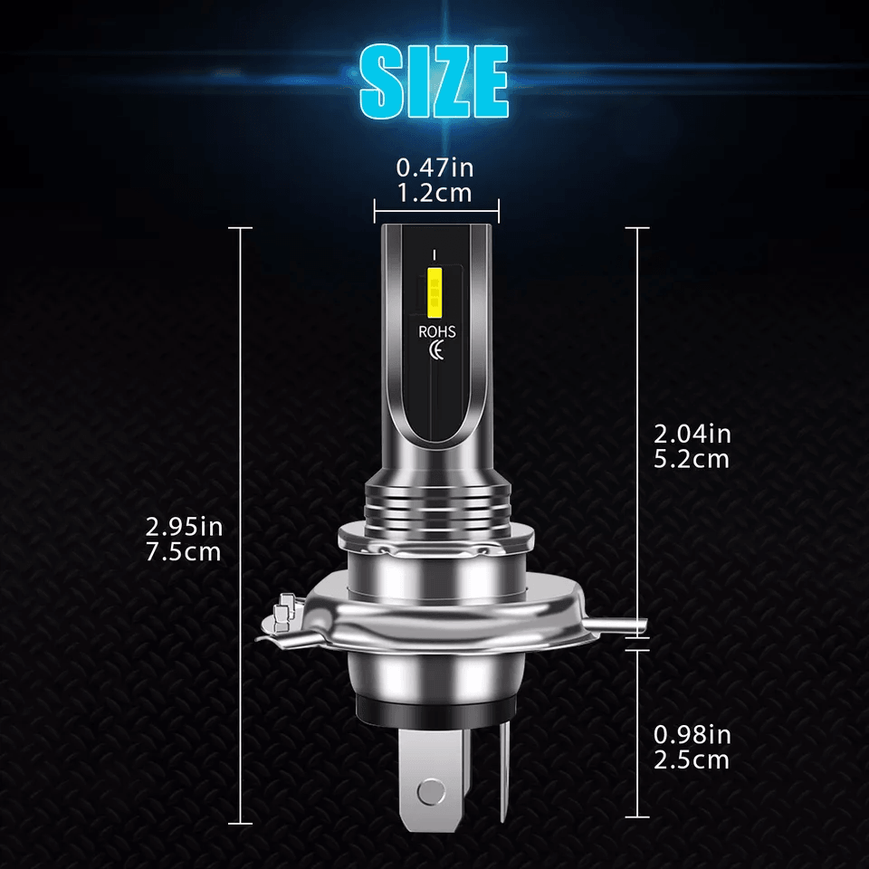 LED Combo LED Fog Driving Light Bulb Kit Super Bright White Bulbs For Fog DRL  Driving Visibility 6