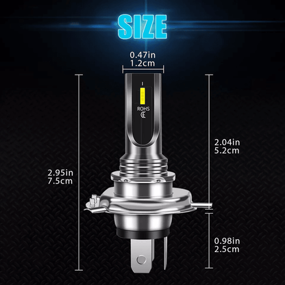 LED Combo LED Fog Driving Light Bulb Kit Super Bright White Bulbs For Fog DRL  Driving Visibility 6