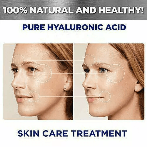Pure Hyaluronic Acid Serum Anti Aging Hydration For Wrinkle  Fine Line Reduction 1