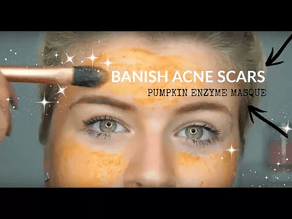 Glycolic Acid Peel Pumpkin Enzyme Facial Face Mask With AHA  Fan Brush Exfoliating  Brightening Tre 2