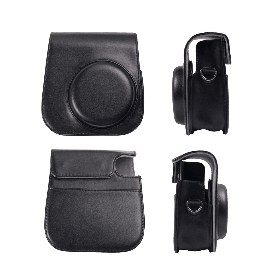 Black Case Bag Cover For Fujifilm Instax Mini 11 Instant Camera With Strap Travel  Gift Ready 4