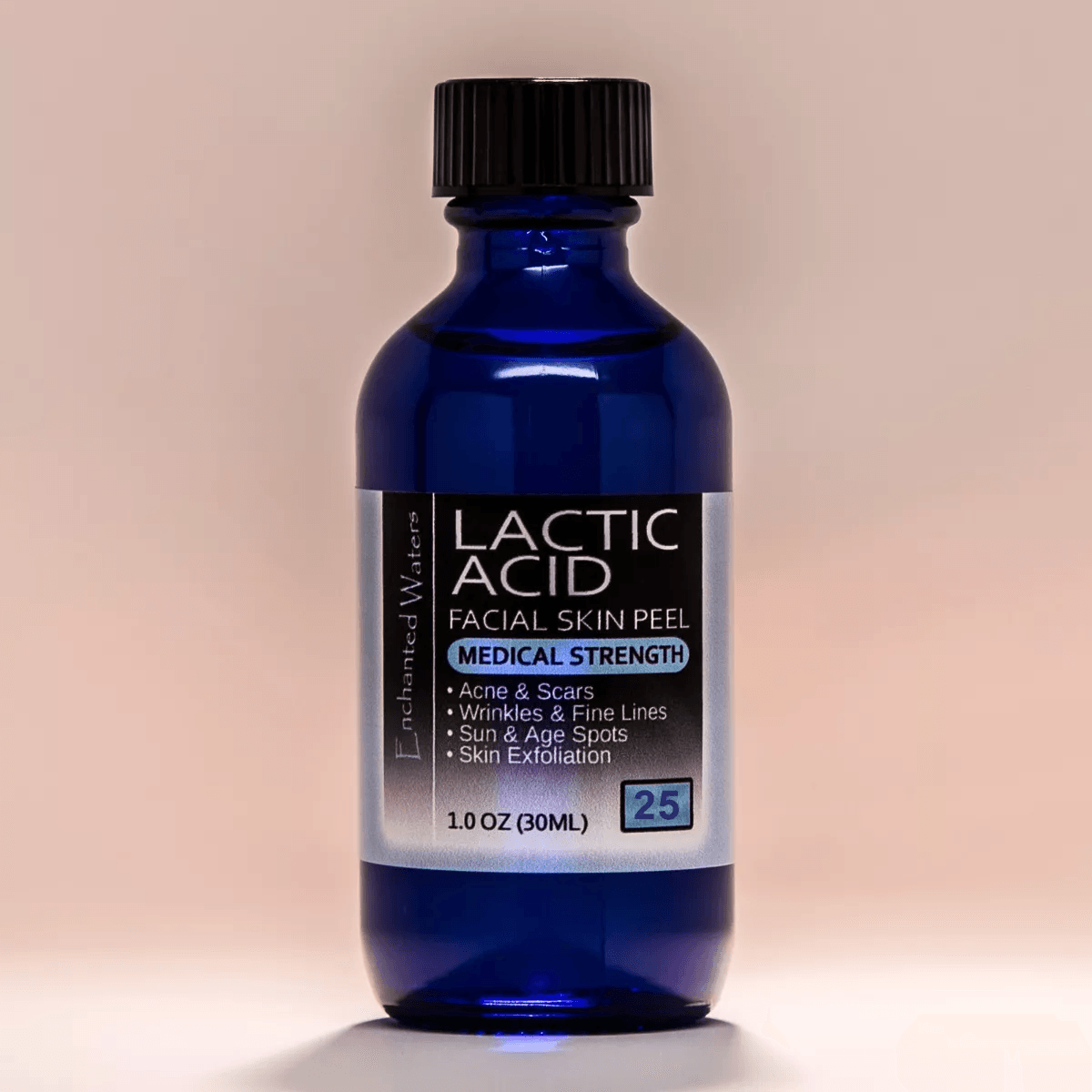 Lactic Acid Skin Peel 25 With 100 Pure Organic Aloe Vera Gel Moisturizer Medical Strength AHA Face  1
