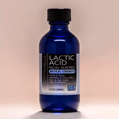Lactic Acid Skin Peel 25 With 100 Pure Organic Aloe Vera Gel Moisturizer Medical Strength AHA Face  1