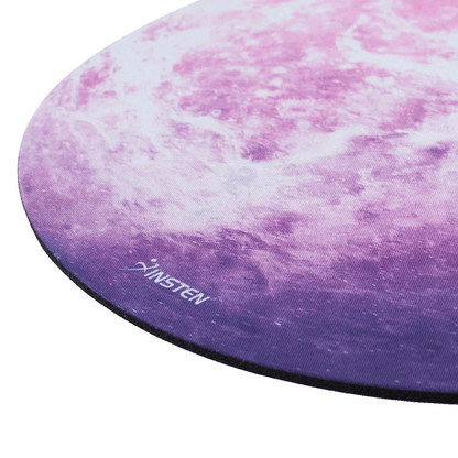 Round Galaxy Mouse Pad NonSlip Purple Venus Design For Gaming  Office 2