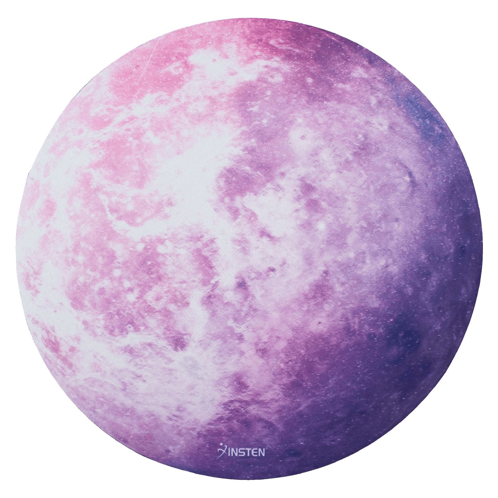 Round Galaxy Mouse Pad NonSlip Purple Venus Design For Gaming  Office 1