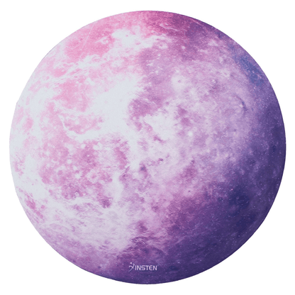 Round Galaxy Mouse Pad NonSlip Purple Venus Design For Gaming  Office 1