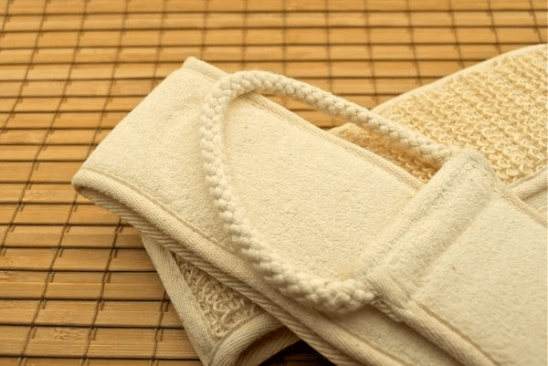 Soft Natural Sisal Fiber Back Strap Exfoliator Scrubber Spa Body Skin Brush For Deep Cleansing  Gen 5