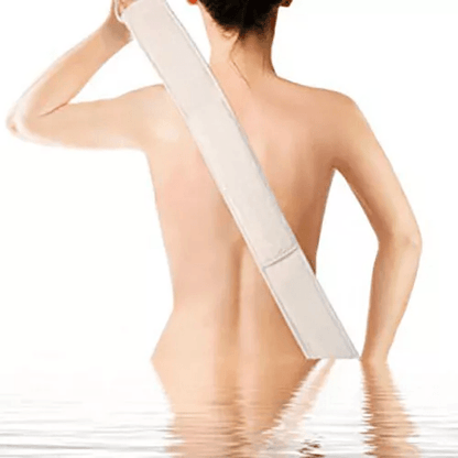Soft Natural Sisal Fiber Back Strap Exfoliator Scrubber Spa Body Skin Brush For Deep Cleansing  Gen 1