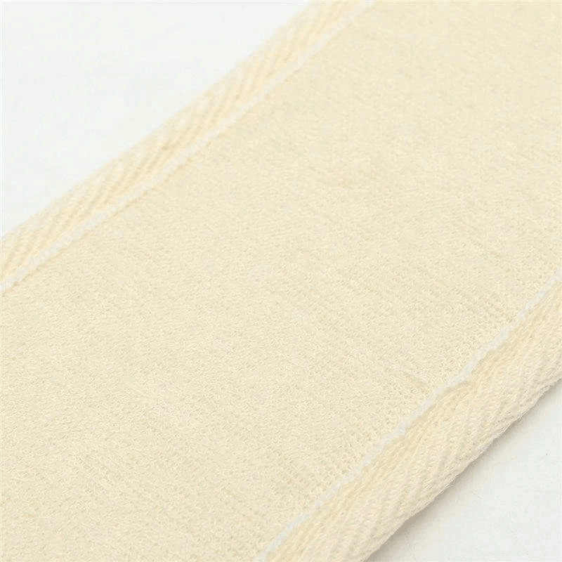 Soft Natural Sisal Fiber Back Strap Exfoliator Scrubber Spa Body Skin Brush For Deep Cleansing  Gen 8