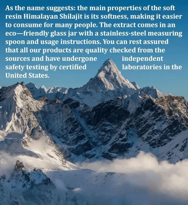 Pure Himalayan Shilajit Resin With Organic Honey Potent Fulvic Acid Supplement For Energy Immunity  5