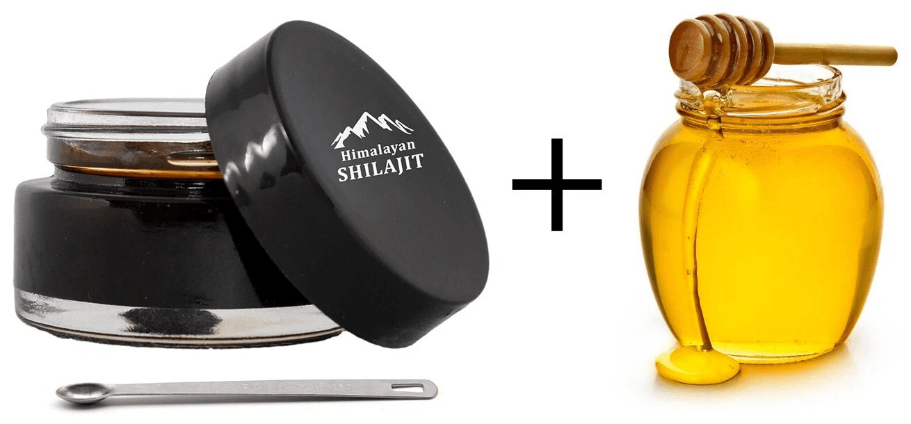 Pure Himalayan Shilajit Resin with Organic Honey Potent Fulvic Acid Supplement for Energy, Immunity, and Mental Clarity