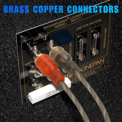 Premium 2Channel RCA Cables Twisted Pair Car Audio Shielded Interconnect Amp Wire With Copper Core  4