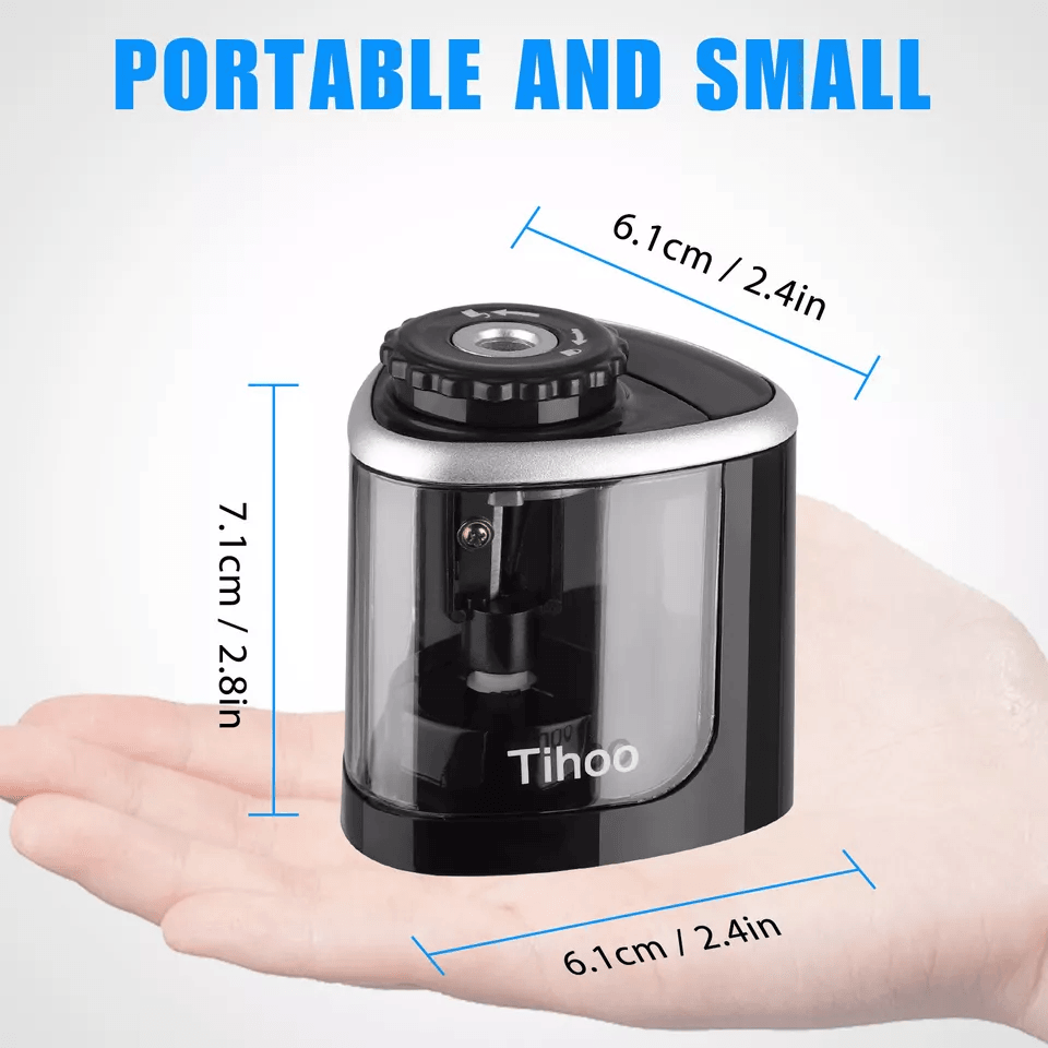 DualMode Electric Pencil Sharpener With Helical Blade Best For Colored  Graphite Pencils Ideal For  5
