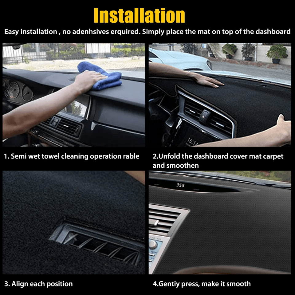 TOYOTA CAMRY Dashboard Dash Cover Mat Interior Pad Protector For US Model 3