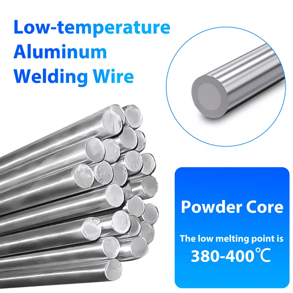 Easy Melt Welding Rods Low Temperature Aluminum Wire Brazing Smooth Welding No Flux Powder Needed 4