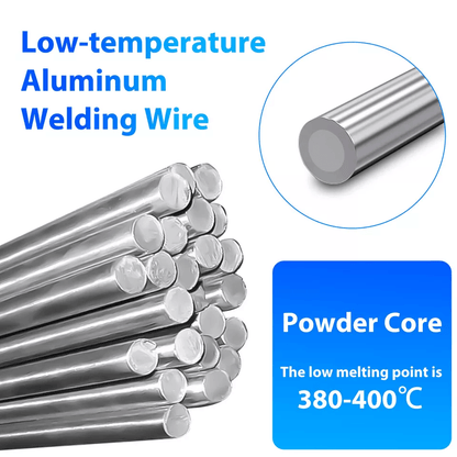 Easy Melt Welding Rods Low Temperature Aluminum Wire Brazing Smooth Welding No Flux Powder Needed 4