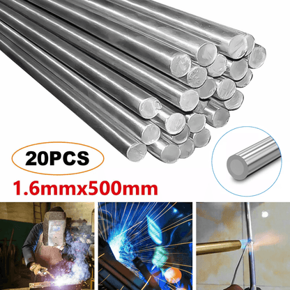 Easy Melt Welding Rods Low Temperature Aluminum Wire Brazing, Smooth Welding, No Flux Powder Needed