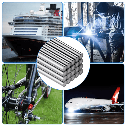 Easy Melt Welding Rods Low Temperature Aluminum Wire Brazing Smooth Welding No Flux Powder Needed 3