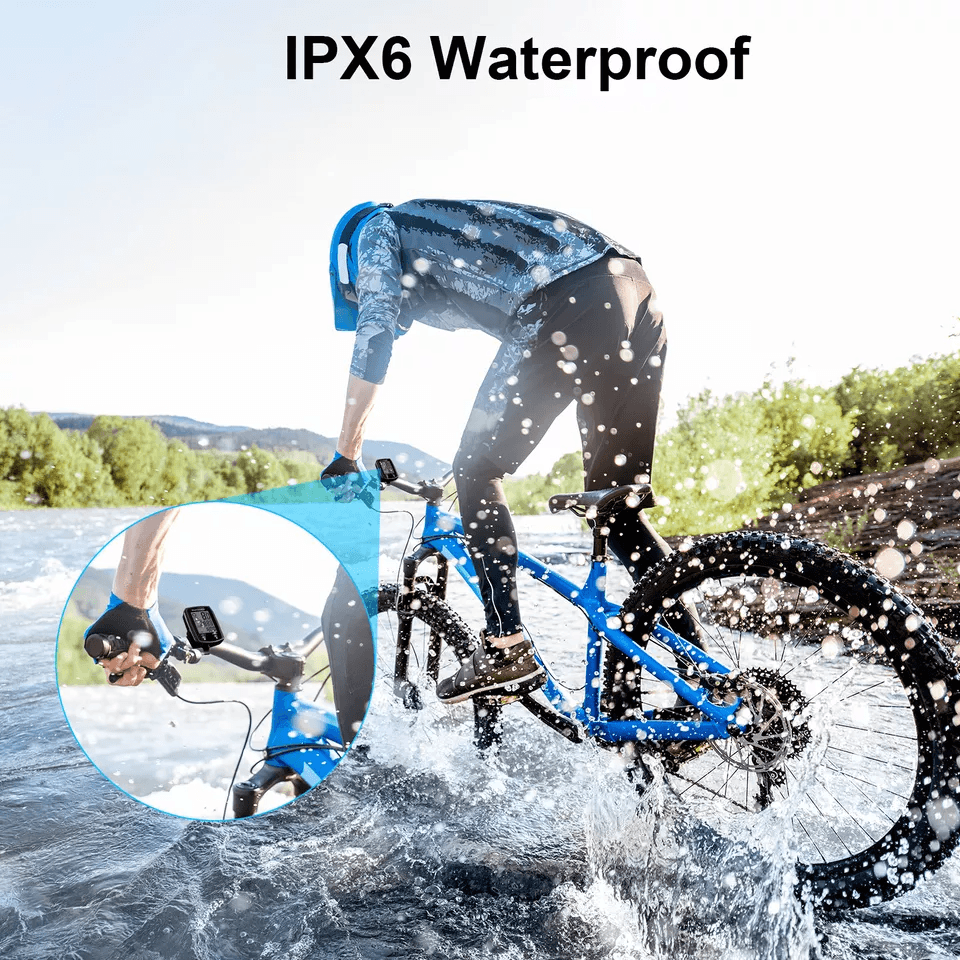 Waterproof LCD Bike Speedometer Odometer Wired Digital Bicycle Cycle Computer 1