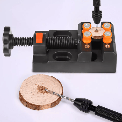 Mini Micro Hand Drill Bits Set With Manual Keyless Chuck Pin Vise Twist Drills PCB Bits Rotary Tool 7