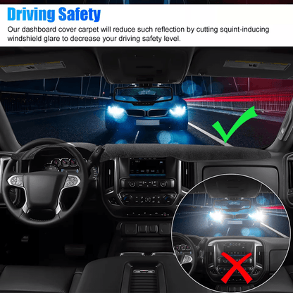 Fit For Chevy Dashboard Pad Dash Cover Mat Protect Your Interior From Sun Damage  Glares 3