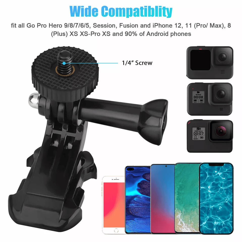 Chest Harness Body Strap Mount Accessories Adjustable HandsFree Phone Holder For IPhone Android  Go 5