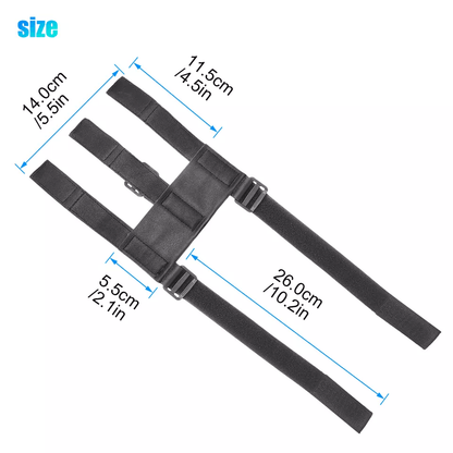 Adjustable Handlebar Bicycle Holder Straps Portable Sound Bar Mount For Bluetooth Speakers On Bikes 6