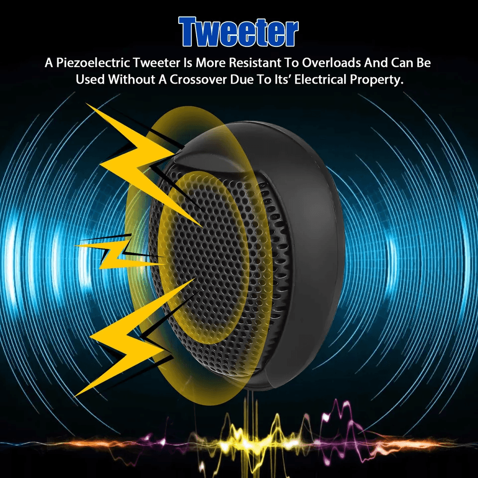 Car Dome Tweeters Super Power Speakers Waterproof High Frequency Audio System For Universal Car Ins 2