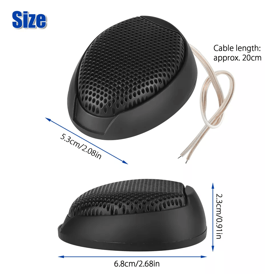 Car Dome Tweeters Super Power Speakers Waterproof High Frequency Audio System For Universal Car Ins 9