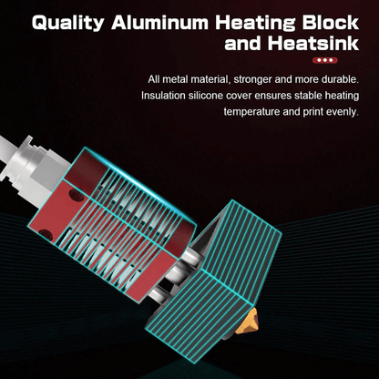 3D Printer Hot End Kit Nozzle Extruder Heater For Creality Ender 5