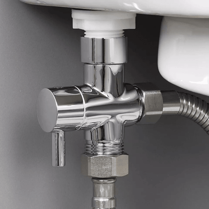 Shower Head Diverter Valve 3Way TAdapter With Water Splitter Tap Switch Universal Connection For Fi 4