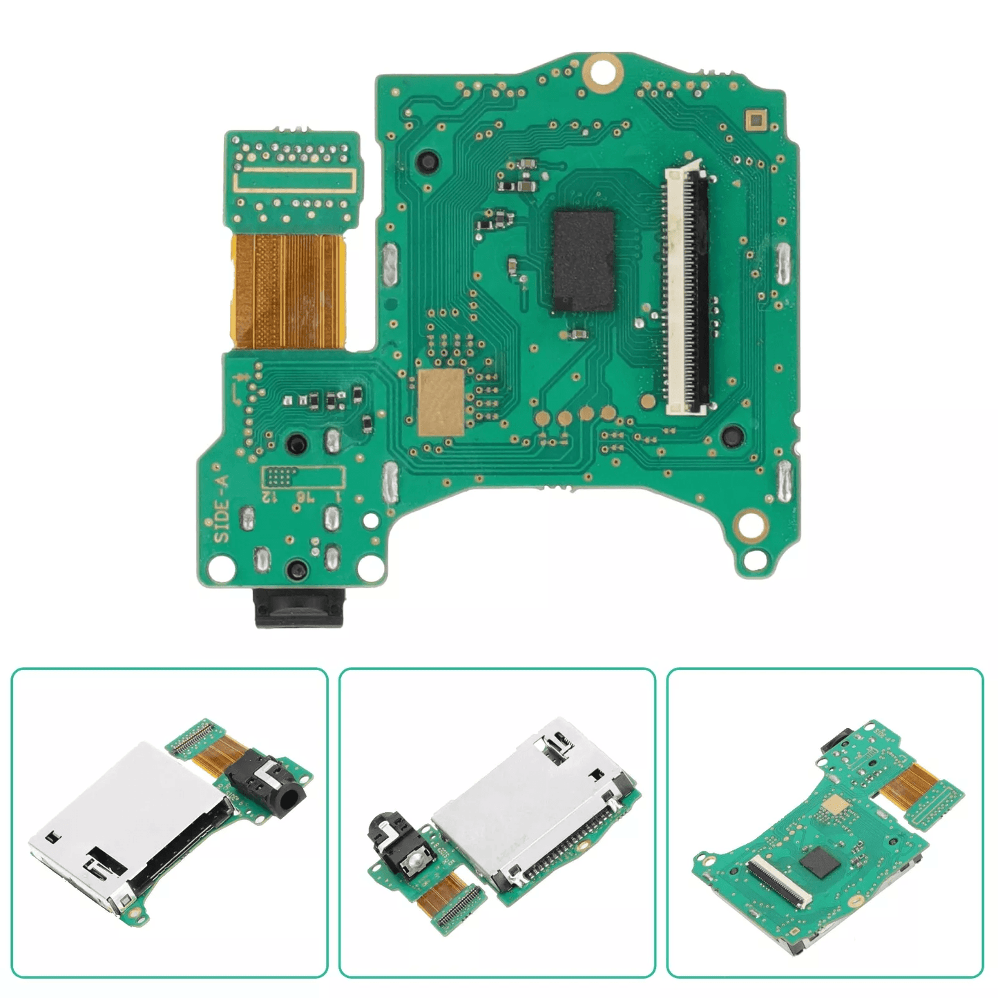 Replacement Game Card Cartridge Reader Slot Repair Tool Kit For Nintendo Switch Headphone Jack Prec 3