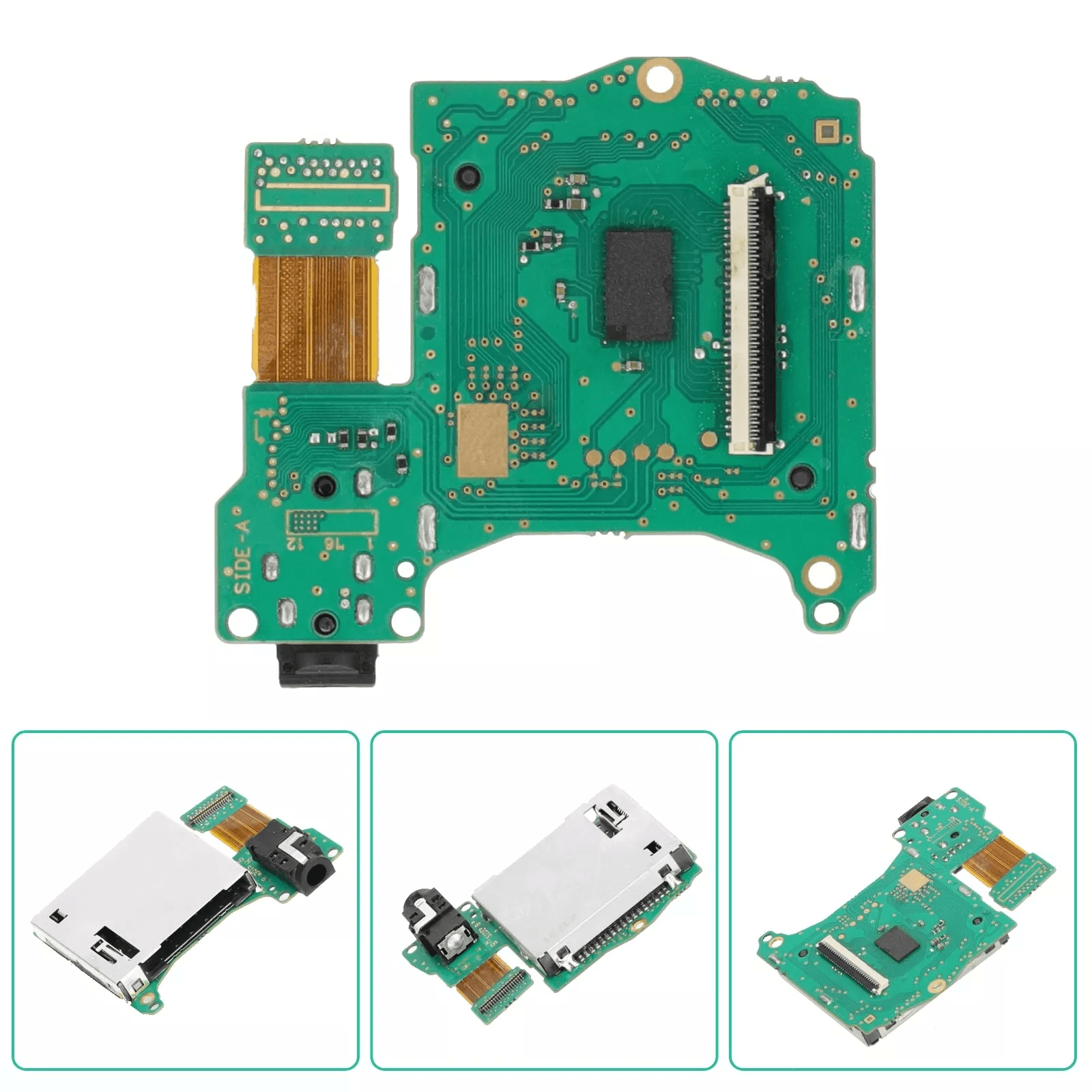 Replacement Game Card Cartridge Reader Slot Repair Tool Kit For Nintendo Switch Headphone Jack Prec 3