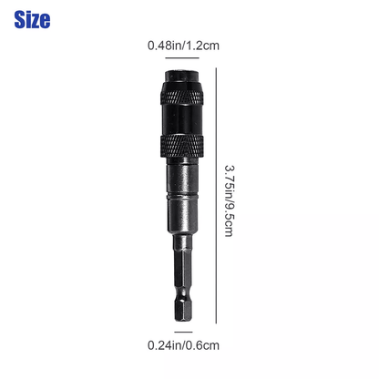 Magnetic Swivel Bit Tip Holder Shank Impact Pivoting Drill Accessory Hex QuickChange Adapter For Co 10