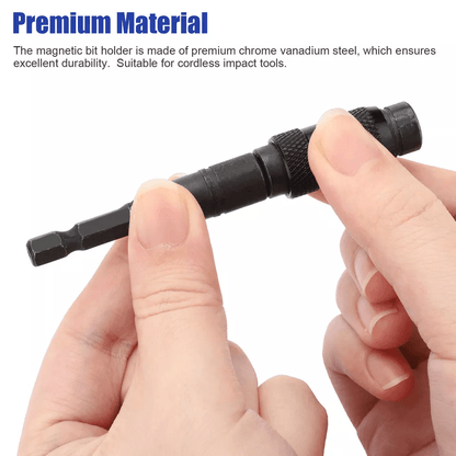 Magnetic Swivel Bit Tip Holder Shank Impact Pivoting Drill Accessory Hex QuickChange Adapter For Co 4