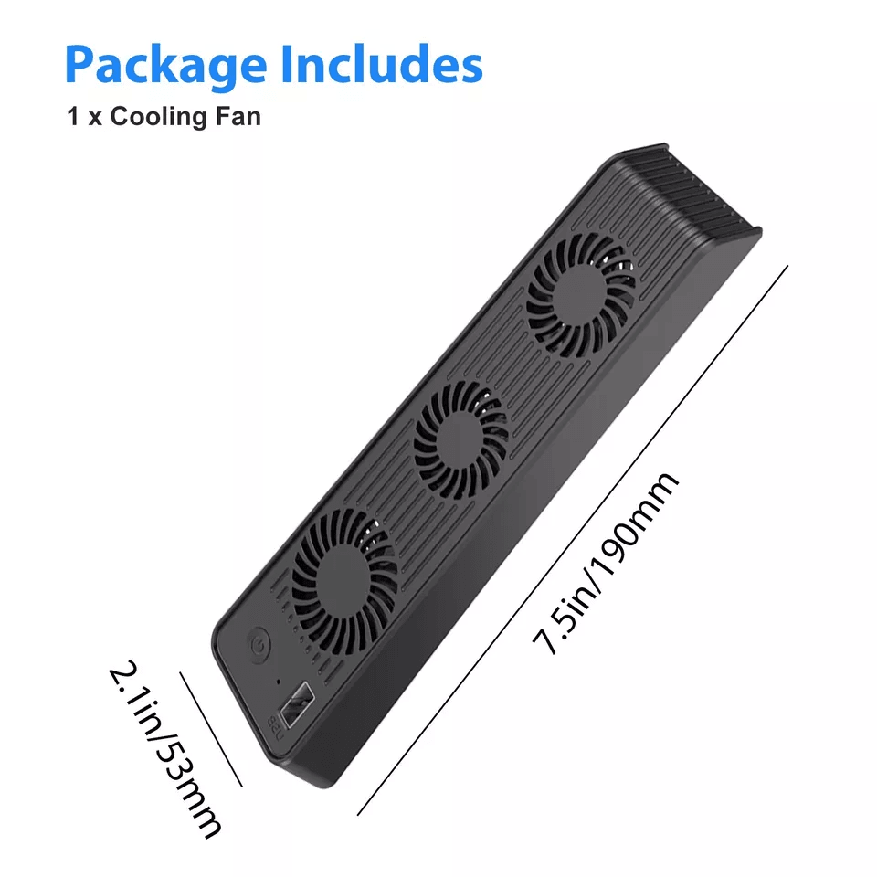 External Cooling Fan Cooler For PS5 Console USB Powered Game Accessories For PlayStation 5