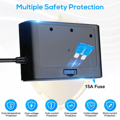 Car Cigarette Lighter Socket Splitter Power Adapter With Quick Charge USB Ports 2