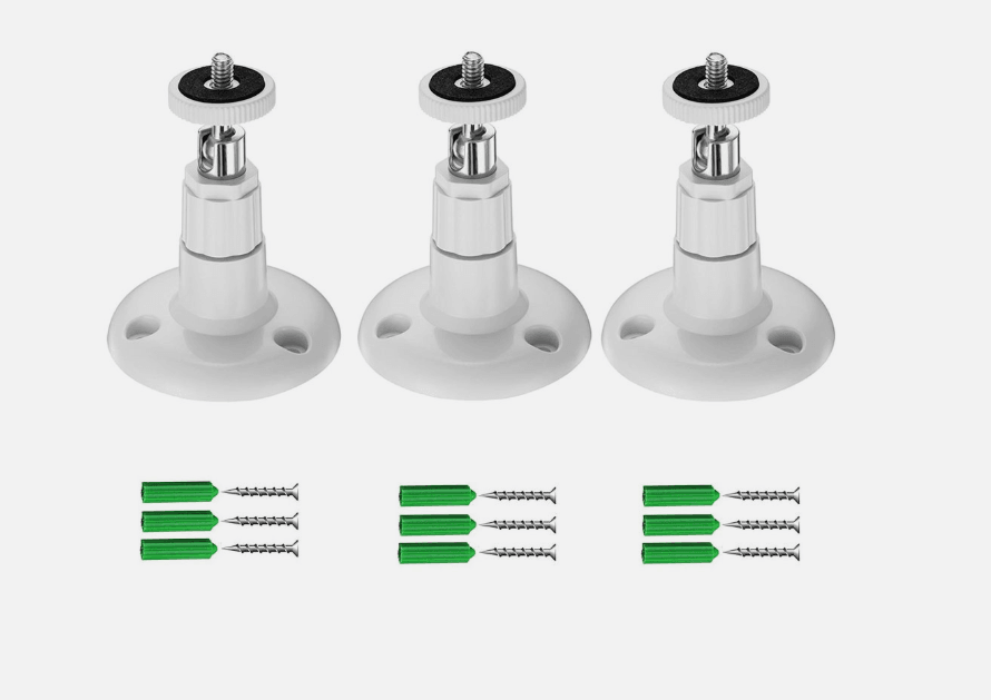 14pcs Adjustable Security Wall Mount Holder For Camera OutdoorIndoor Cam Universal Bracket For Cam  8