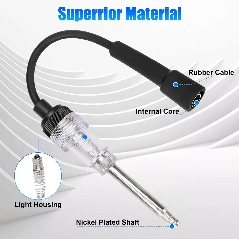 Universal Spark Plug Tester Ignition System Coil Engine Diagnostic Tool For 2  4Stroke Engines 5