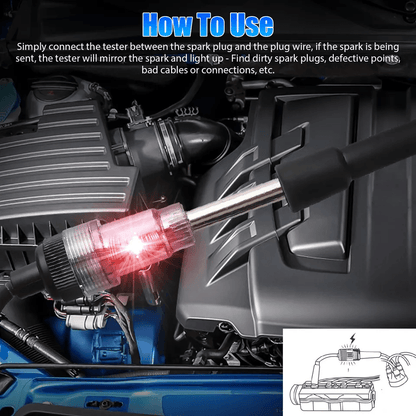Universal Spark Plug Tester Ignition System Coil Engine Diagnostic Tool For 2  4Stroke Engines 2