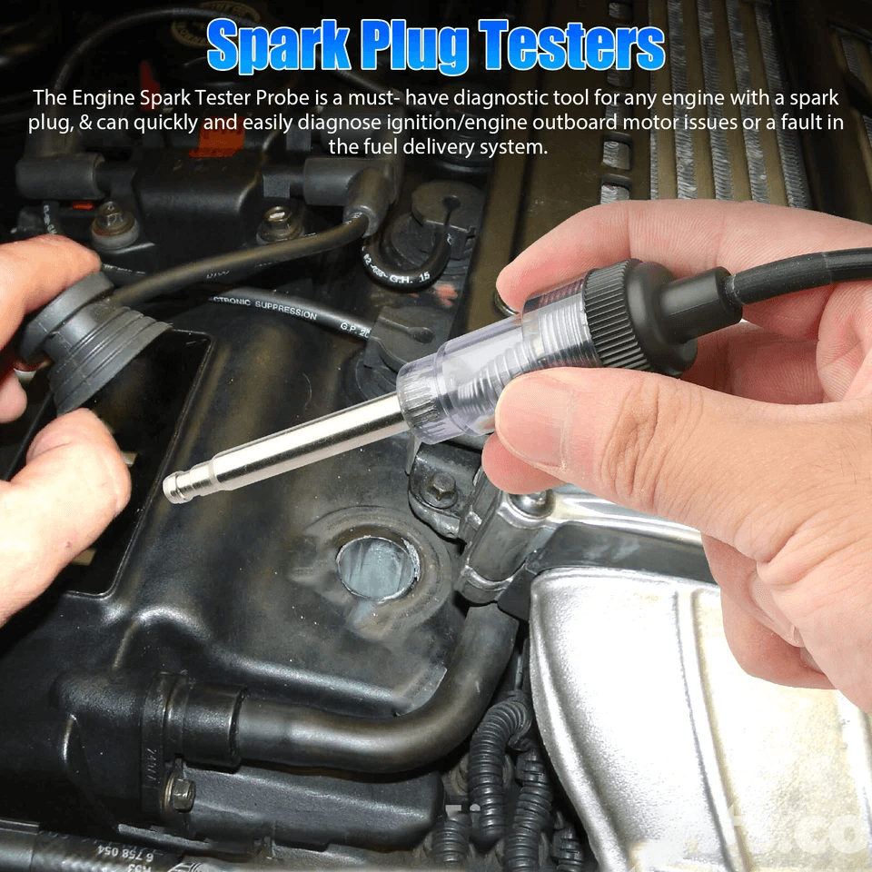 Universal Spark Plug Tester Ignition System Coil Engine Diagnostic Tool For 2  4Stroke Engines 1